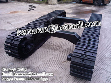 Steel crawler undercarriage (KST series) steel track frame